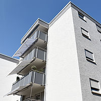 Fassadenanstrich, Asbestsanierung und Betoninstandsetzung in Marbach - 4